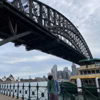 見證一段悠久的歷史文化、從橋上俯視雪梨大橋的美景
