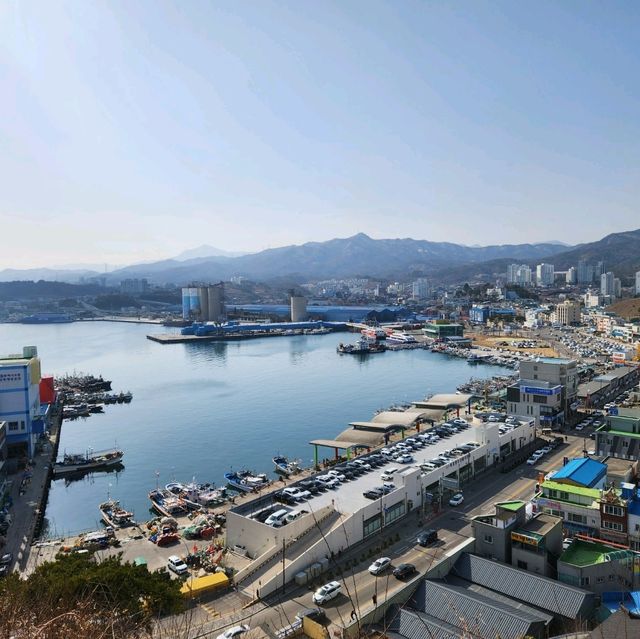 동해 바람의언덕 논골담길