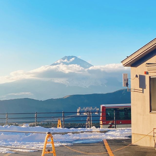 從箱根大涌谷—吃黑色温泉雞蛋 & 觀賞富士山