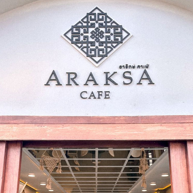 อารักษา คาเฟ่ ร้านกาแฟ ในวัดเจดีย์หลวง