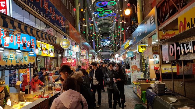 Night Market at BIFF Square, Busan