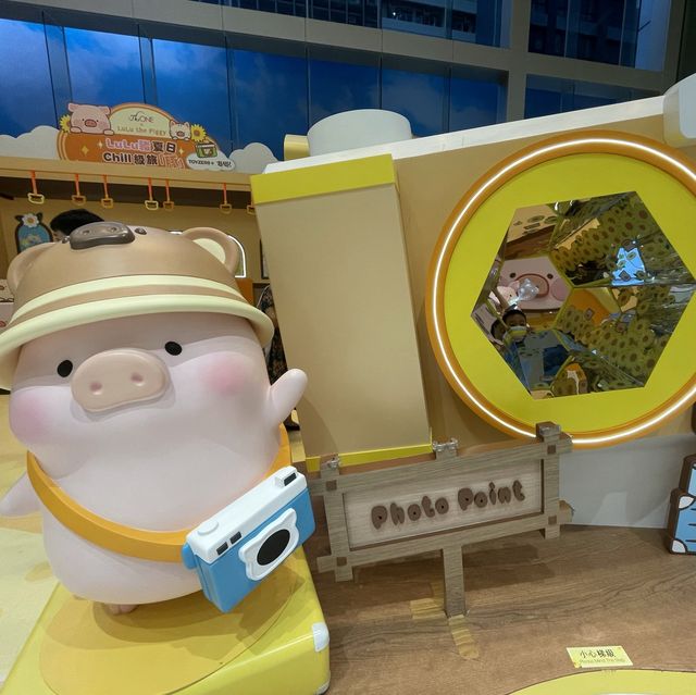 Lu Lu豬列車號登陸尖沙咀The One