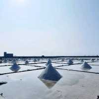 Pretty salt fields in Tainan