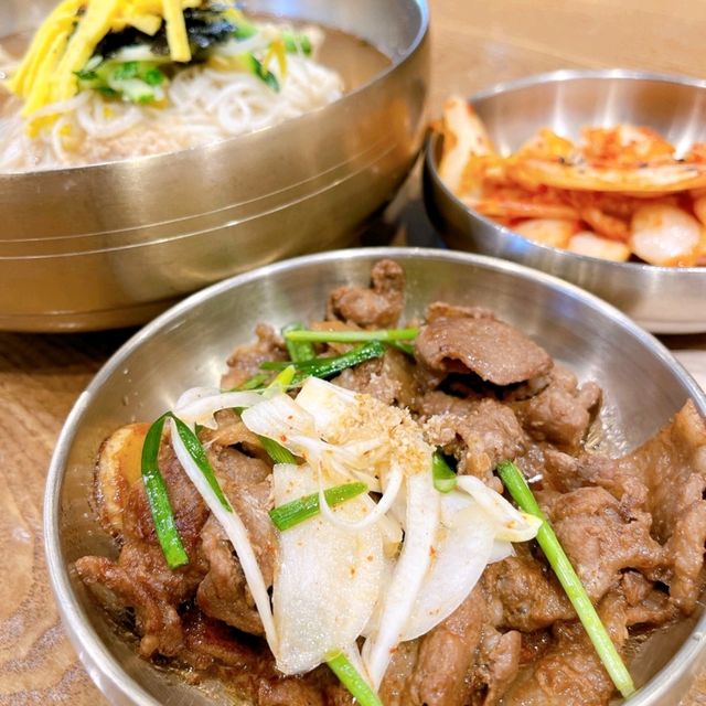 韓國美食😋40度湯麵套餐，來旅遊一定要試