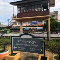 นั่งรถไฟเที่ยวน้ำตกไทรโยคน้อย