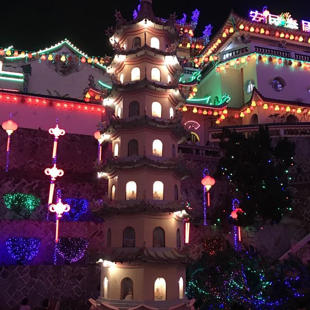 Beautiful Temple in the Hills