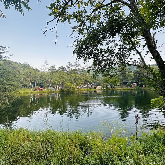 長野八千穗高原駒出池小木屋/露營區