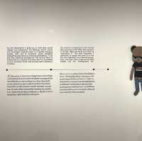 Arts exhibition “หมีนักเย้ยหยัน”