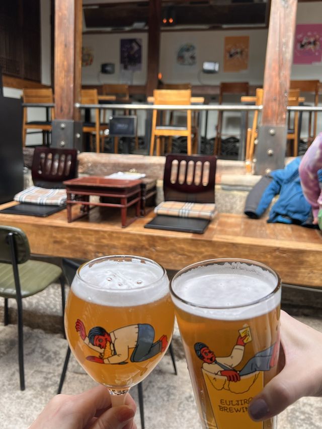 韓国/ソウル【安国】韓屋(ハノク)のビール屋さん🍺🤎