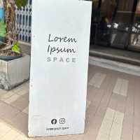 lorem ipsum space