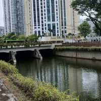 Hidden tunnel at Kim Seng Park
