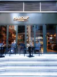 尖沙咀｜Marouf Coffee｜墨綠色品咖啡店