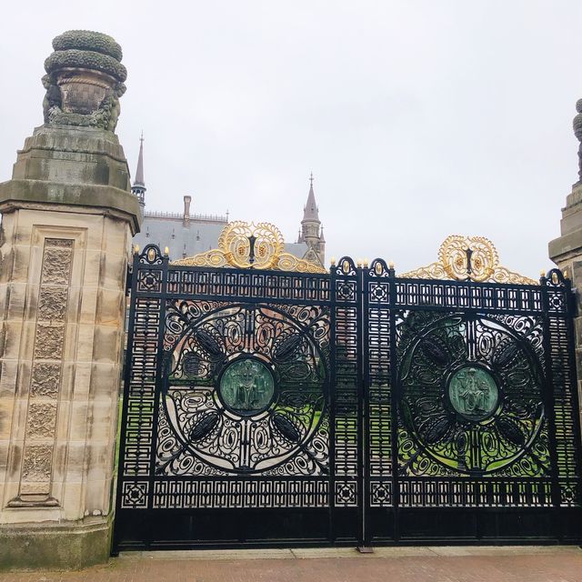 🇳🇱荷蘭海牙🏰☮️❤️‍🔥 Peace Palace（和平宮）♾️ 🔥World Peace Flame（世界和平火焰）
