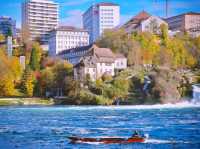 Stunning Autumn at Neuhausen am Rheinfall