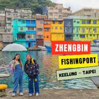 ไปถ่ายรูปกับตึกสีสันคัลเลอร์ฟูลที่เมือง Keelung 