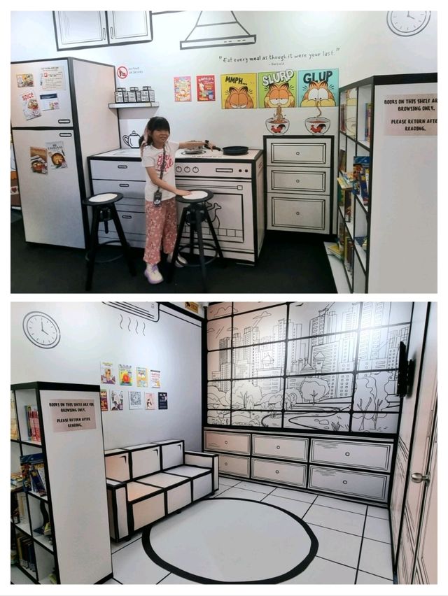 🇸🇬 Garfield x Mr Kiasu Pop-Up Library 
