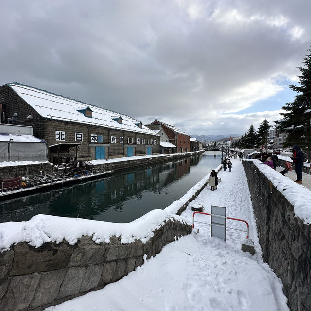 Amazing day trip OTARU CANAL