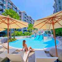 ที่พักติดริมทะเลหัวหิน พร้อมสวนน้ำในโรงแรม