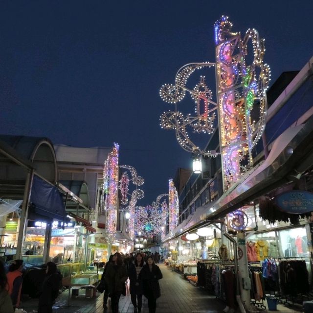 雪嶽山國家公園背後的傳統市場