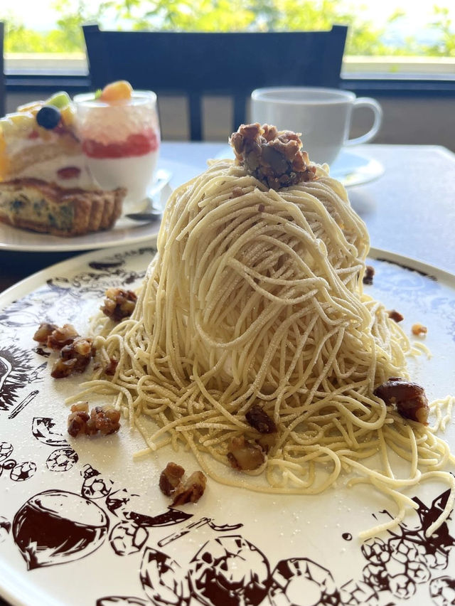 【大分カフェ】週末数量限定♡しぼりたてモンブランが食べられるお店