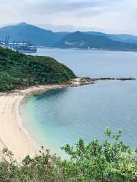 夏日探秘：鴨洲的紫色海蝕洞之旅