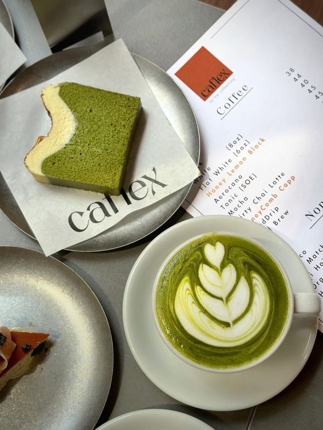 「銅鑼灣Caflex咖啡廳，美味甜點抹茶芝士蛋糕只需HK$58！」