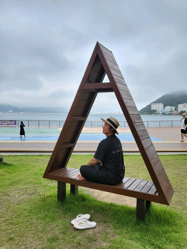 국립해양박물관옆 수국이 핀 힐링공원