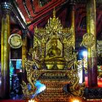 วัดนันตาราม ชมวิหารไม้สักทองสถาปัตยกรรมพม่า