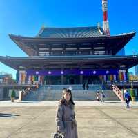 〜東京都〜増上寺！東京タワーと歴史的なお寺が見られる日本景色！