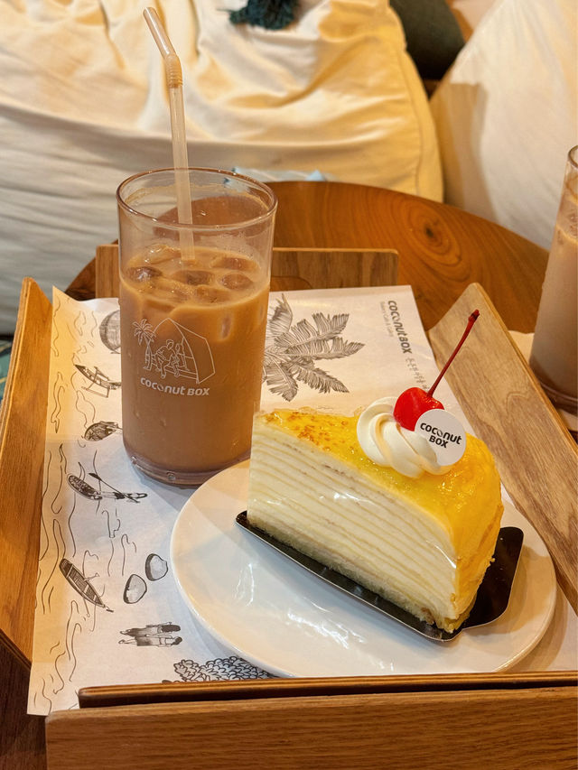 首爾探店｜COCONUT BOX｜南洋風情藝術咖啡廳