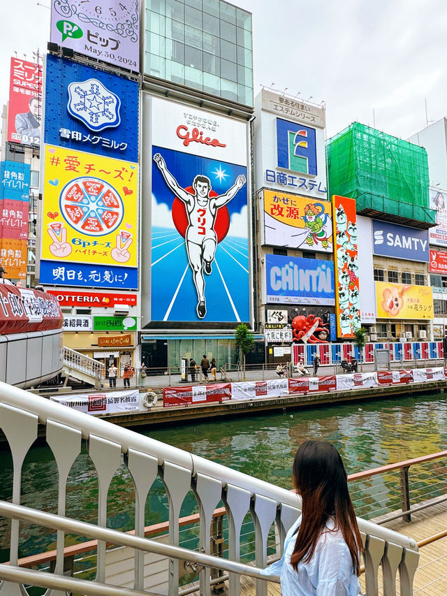 日本大阪｜心齋橋道頓堀必打卡地點📍