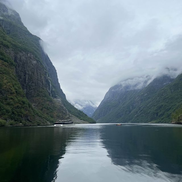 Gudvangen 的絕美自然景色