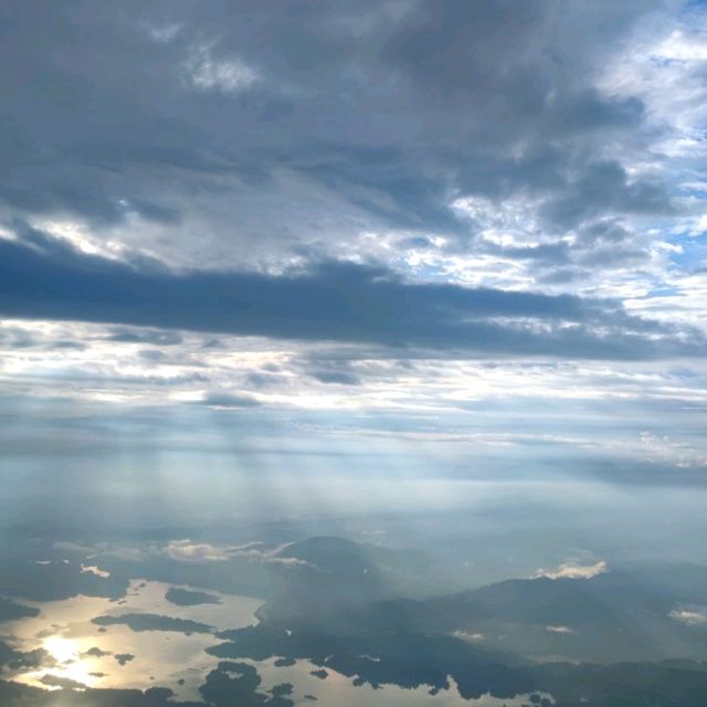 Breathtaking View of Tasik Kenyir from the Sky