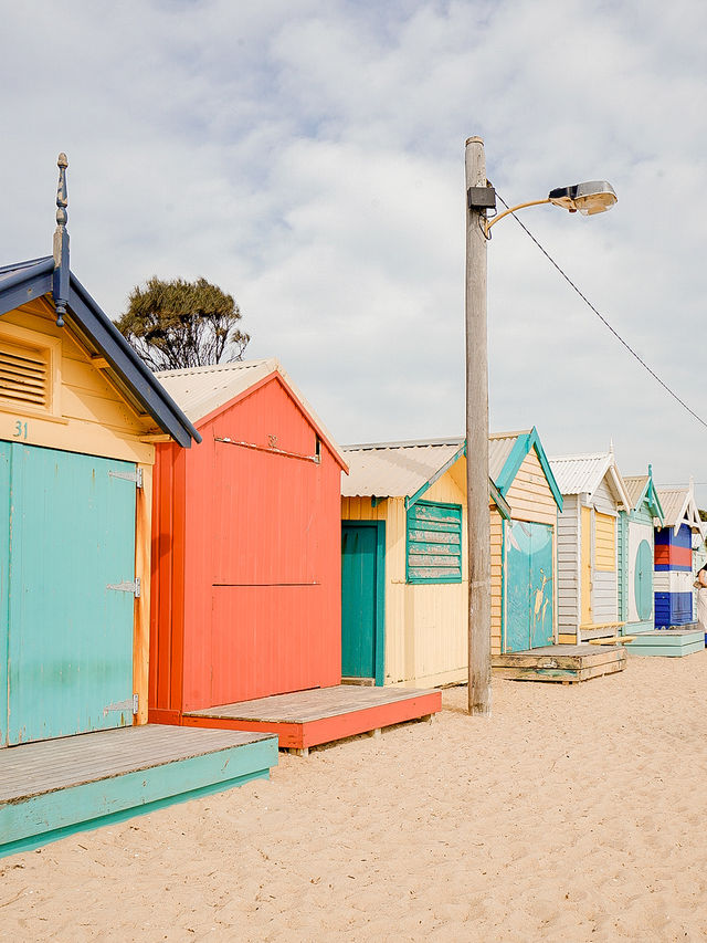 📍Brighton Bathing Boxes