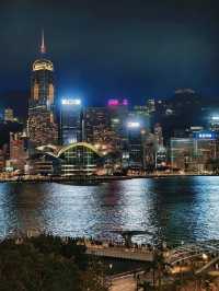 【香港維多利亞港】白天藍天白雲下的港景🔥🔥，必去景點🏖️