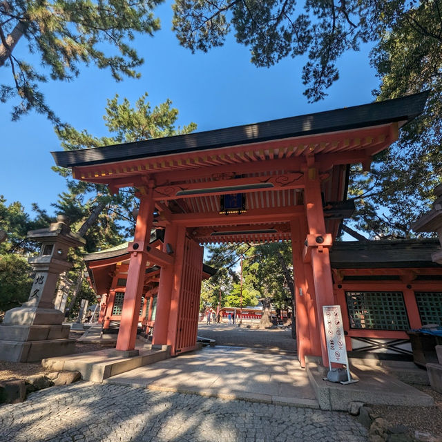 Sumiyoshi Taisha Shrine
