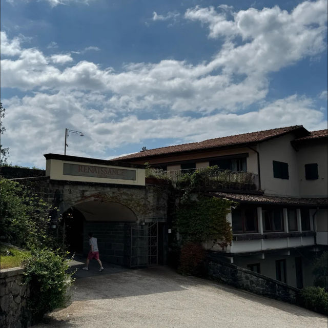 Resort on the mountain of Luca Tuscany Italy 🇮🇹 
