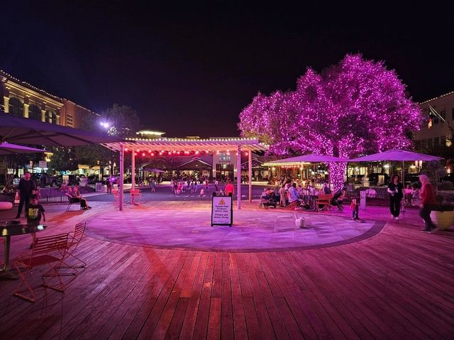 A nightout at Market Street, The Woodlands at Texas