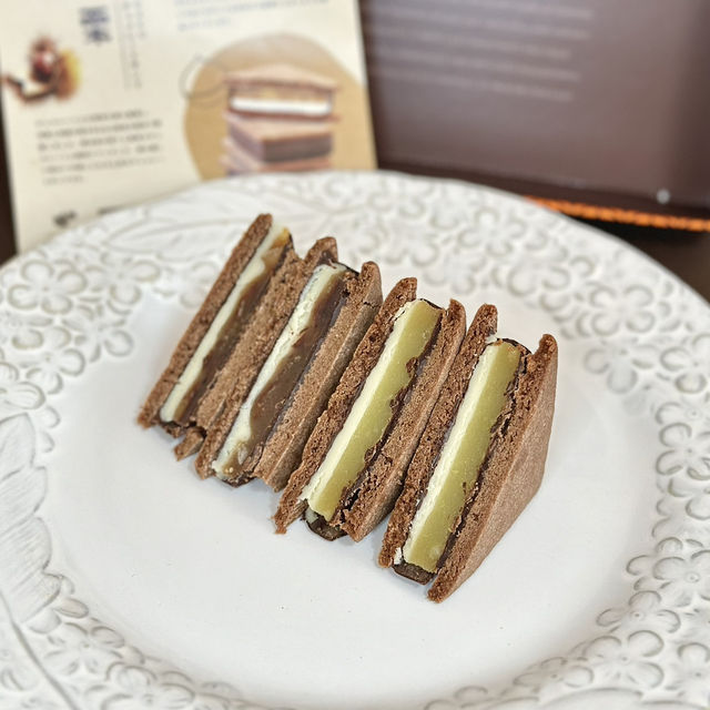 【信州観光】秋の味覚サンドされたチョコクッキー🍪