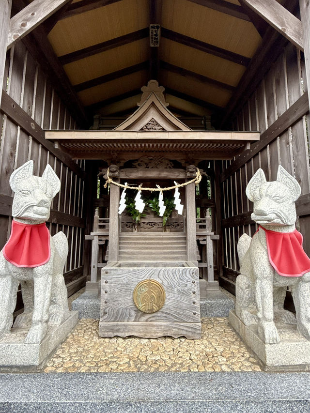 【東京都】プランターがたくさん置いてある神社