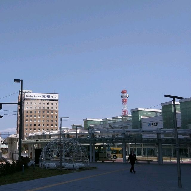 【福井】駅から広がる恐竜の世界、福井西口の恐竜広場