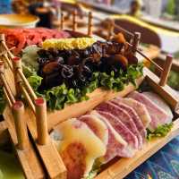 ชาบูหม้อไฟทองแดงเนื้อจามรี 🥩