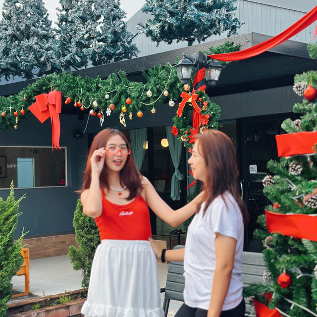 #Christmascafe #รีวิวคาเฟ่ #Minimohouse 