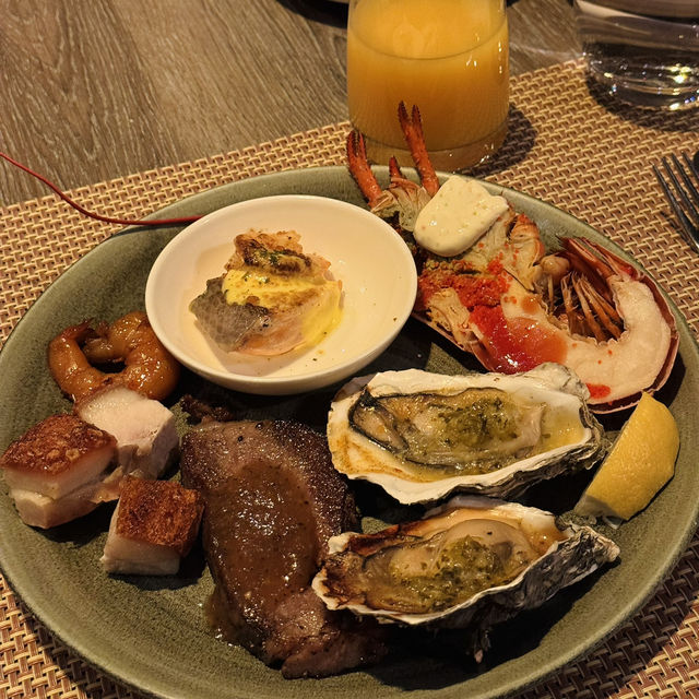 W hotel的自助餐很不錯