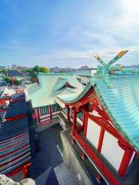【東京】飛行機と神社のコラボ✨