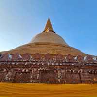 ไหว้พระ ทำบุญ พระปฐมเจดีย์ใหญ่สุดในไทย