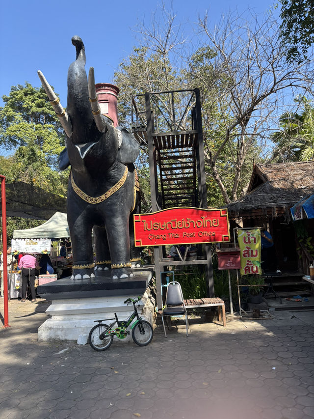 ศูนย์อนุรักษ์ช้างไทย ลำปาง