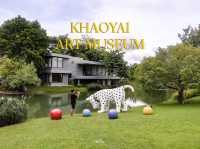 พาชมงานศิลป์ในบรรยากาศสุดชิล Khaoyai Art Museum