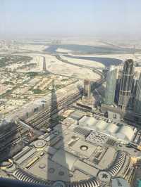Made it to the World’s Tallest Building-Burj Khalifa! 