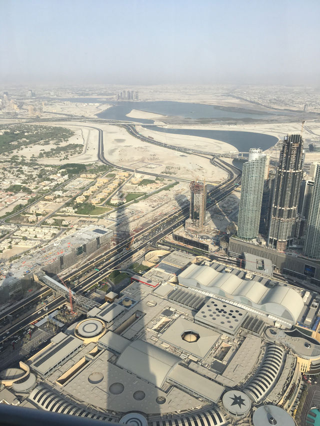 Made it to the World’s Tallest Building-Burj Khalifa! 